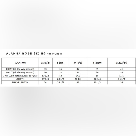 Robed with Love - ALANNA ROBE - NWT - Picture 5 of 7